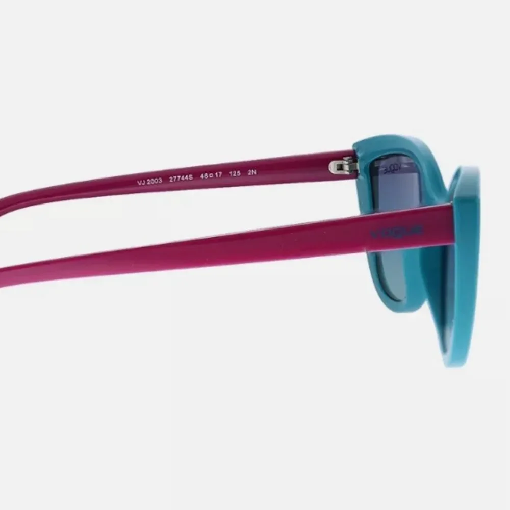 New Vogue Eyewear Junior Green Plastic Sunglasses